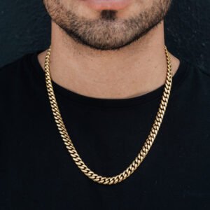 Solid Gold Miami Cuban Link Chain 8mm in Yellow Gold 30% off