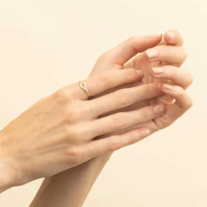 Goddess Ring in Yellow Gold 30% off