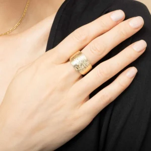Dinner Party Ring in Yellow Gold 30% off