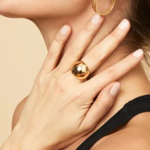 Cupola Ring in Yellow Gold 30% off
