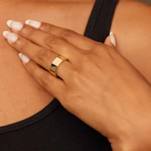 Bolt Ring in Yellow Gold 30% off